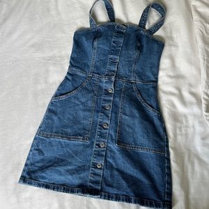 Abercrombie and fitch mini jean dress